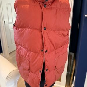 Grayers Men's Rust Puffer Vest or women’s “boyfriend style”